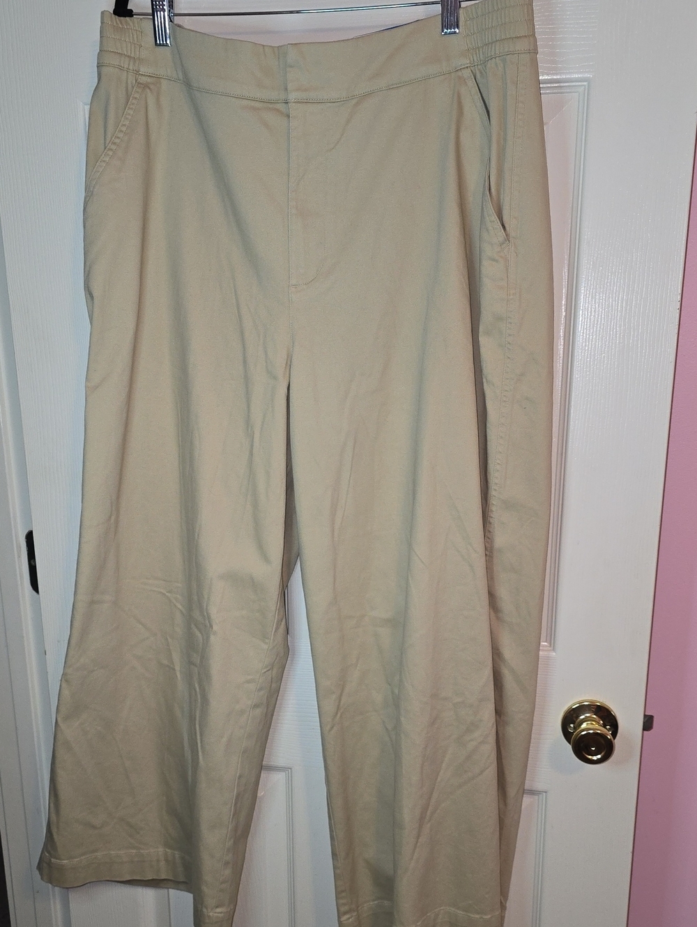 Womens‎ Relaxed Fit Khaki Chino Pants - Beige